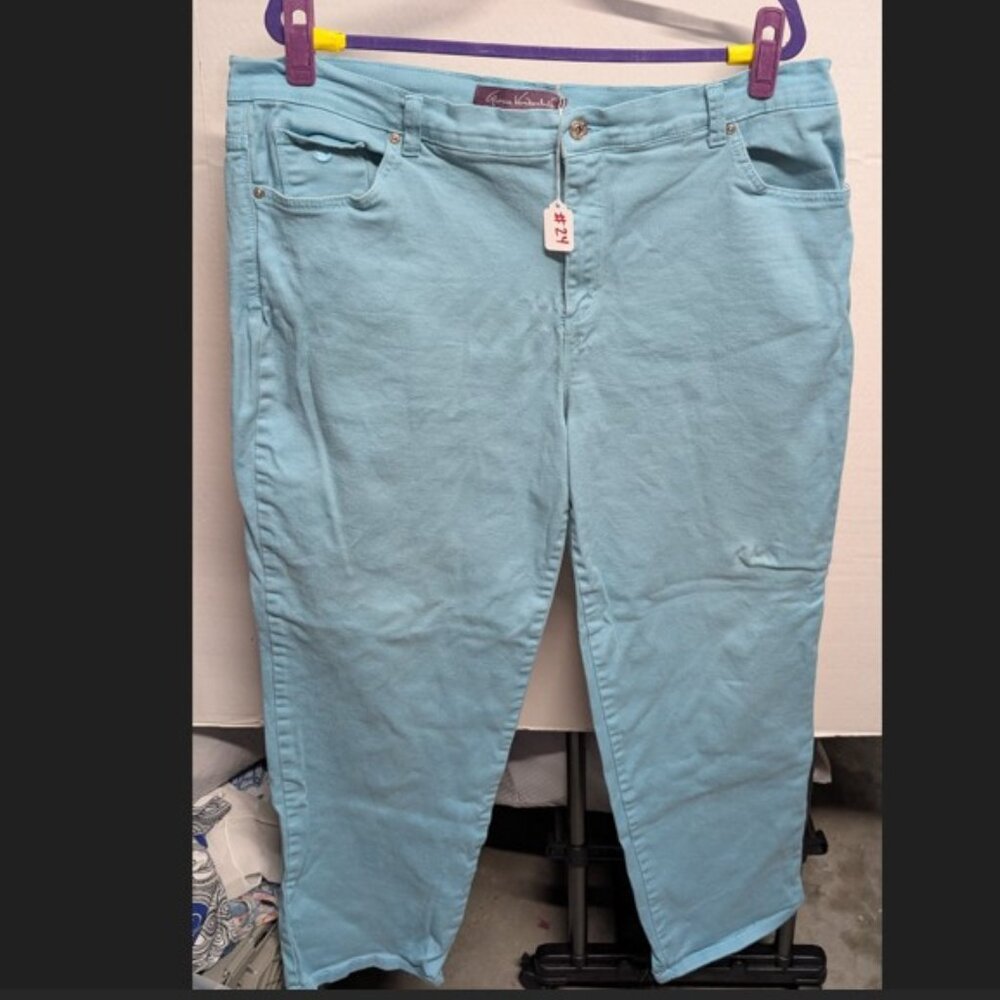Gloria Vanderbilt Light Blue Stretch Jeans | Size 20W